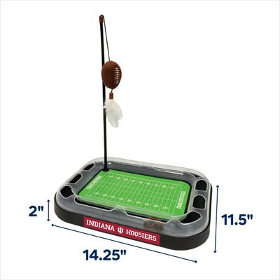 Show full view: Pets First NFL Football Field Cat Scratcher Toy with Catnip, Indiana Football slide 3 of 7