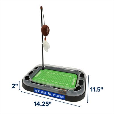 Show full view: Pets First NFL Football Field Cat Scratcher Toy with Catnip, Kentucky Football slide 2 of 6