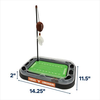 Show full view: Pets First NFL Football Field Cat Scratcher Toy with Catnip, Texas Football slide 2 of 6