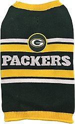 Pets First NFL Green Bay Packers Dog & Cat Sweater, Small