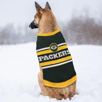Show full view: Pets First NFL Green Bay Packers Dog & Cat Sweater, X-Small slide 4 of 5