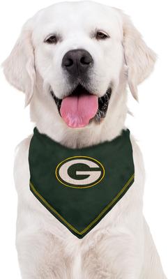 Show full view: Pets First NFL Green Bay Packers Tie Around Dog & Cat Bandana, Small/Medium slide 4 of 7