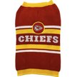 Show in main carousel: Pets First NFL Kansas City Chiefs Dog & Cat Sweater, X-Small slide 1 of 6