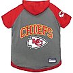Show in main carousel: Pets First NFL Kansas City Chiefs Hoodie Dog & Cat Tee Shirt, Small slide 1 of 6