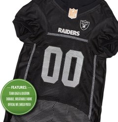 Pets First NFL Personalized Dog Jersey, Las Vegas Raiders, X-Small slide 2 of 6