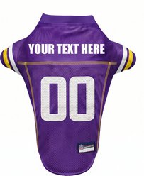 Pets First NFL Personalized Dog Jersey, Minnesota Vikings, X-Large