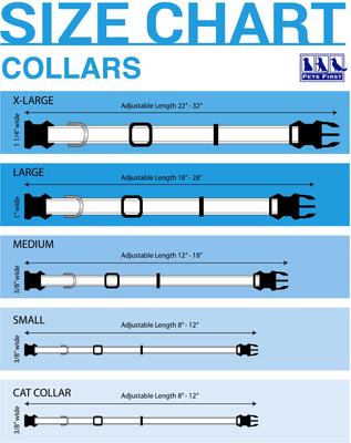 Show full view: Pets First NFL Nylon Dog Collar, Dallas Cowboys, Large: 18 to 28-in neck, 1-in wide slide 2 of 7