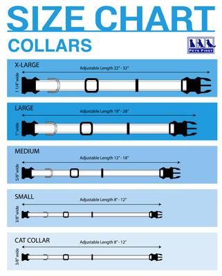 Show full view: Pets First NFL Nylon Dog Collar, New England Patriots, Small: 8 to 12-in neck, 3/8-in wide slide 2 of 7