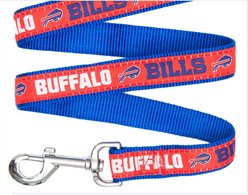 Pets First NFL Nylon Dog Leash, Buffalo Bills, Medium: 4-ft long, 5/8-in wide