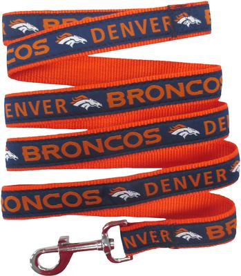 Show full view: Pets First NFL Nylon Dog Leash, Denver Broncos, Large: 6-ft long, 1-in wide slide 4 of 8