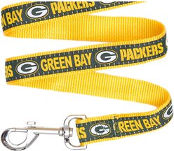 Pets First NFL Nylon Dog Leash, Green Bay Packers, Medium: 4-ft long, 5/8-in wide