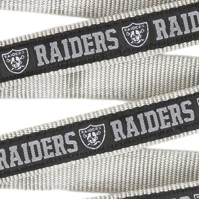 Show full view: Pets First NFL Nylon Dog Leash, Las Vegas Raiders, Large: 6-ft long, 1-in wide slide 3 of 7