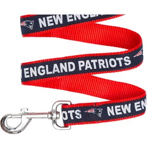 Pets First NFL Nylon Dog Leash, New England Patriots, Large: 6-ft long, 1-in wide