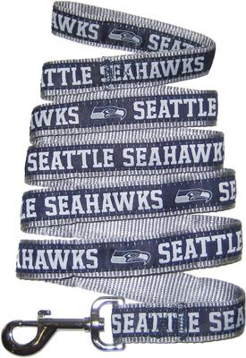 Show full view: Pets First NFL Nylon Dog Leash, Seattle Seahawks, Small: 4-ft long, 3/8-in wide slide 4 of 8