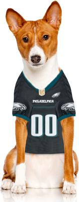 Show full view: Pets First NFL Philadelphia Eagles Color Rush Dog & Cat Jersey, Small slide 5 of 6