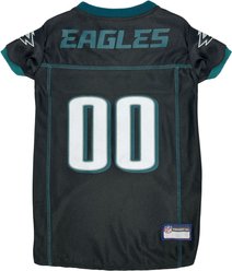Pets First NFL Philadelphia Eagles Color Rush Dog & Cat Jersey, X-Small