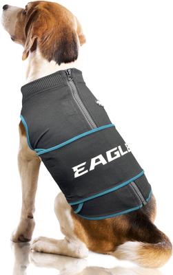 Show full view: Pets First NFL Philadelphia Eagles Dog & Cat Soothing Solution Vest, Small slide 4 of 5