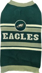 Pets First NFL Philadelphia Eagles Dog & Cat Sweater, Large