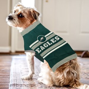 Pets First NFL Philadelphia Eagles Dog & Cat Sweater, Medium