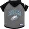 Show in main carousel: Pets First NFL Philadelphia Eagles Hoodie Dog & Cat Tee Shirt, Medium slide 1 of 6