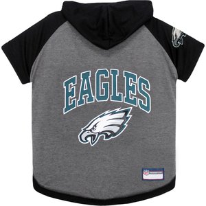 Pets First NFL Philadelphia Eagles Hoodie Dog & Cat Tee Shirt, Small