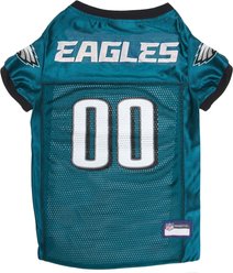 Pets First NFL Philadelphia Eagles Mesh Dog & Cat Jersey, Large
