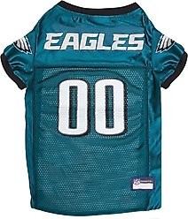 Pets First NFL Philadelphia Eagles Mesh Dog & Cat Jersey, Small