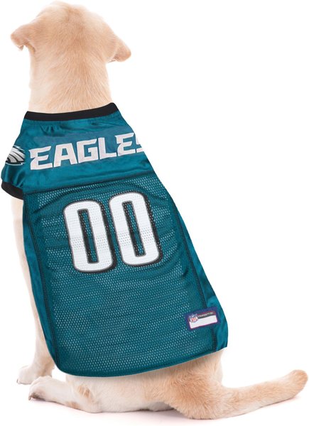 Show full view: Pets First NFL Philadelphia Eagles Mesh Dog & Cat Jersey, Small slide 3 of 6