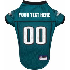 Pets First NFL Personalized Dog Jersey, Philadelphia Eagles, X-Small