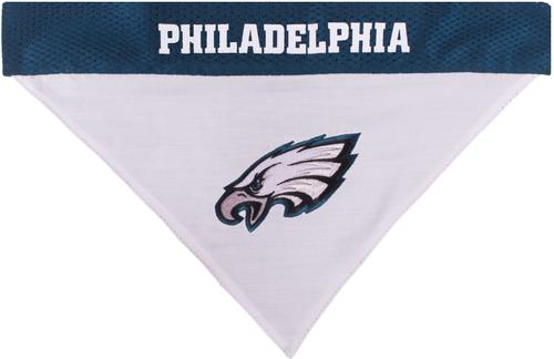 Show full view: Pets First NFL Philadelphia Eagles Reversible Dog & Cat Bandana, XX-Large slide 2 of 5