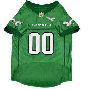 Pets First NFL Dog & Cat Jersey, Philadelphia Eagles Throwback, Medium