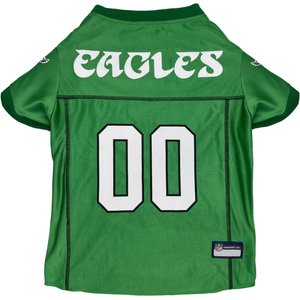 Pets First NFL Philadelphia Eagles Throwback Dog & Cat Jersey, Small
