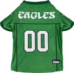 Pets First NFL Philadelphia Eagles Throwback Dog & Cat Jersey, X-Large