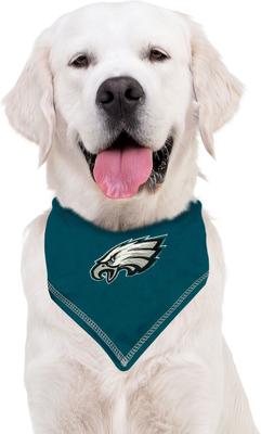 Show full view: Pets First NFL Philadelphia Eagles Tie Around Dog & Cat Bandana, Large/X-Large slide 3 of 6