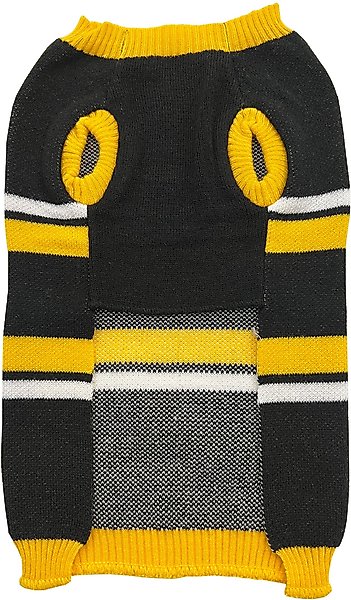 Show full view: Pets First NFL Pittsburgh Steelers Dog & Cat Sweater, Large slide 2 of 6