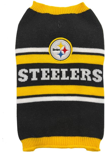 Pets First NFL Pittsburgh Steelers Dog & Cat Sweater