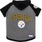 Show in main carousel: Pets First NFL Pittsburgh Steelers Hoodie Dog & Cat Tee Shirt, Medium slide 1 of 6