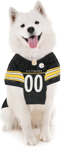 Show full view: Pets First NFL Pittsburgh Steelers Mesh Dog & Cat Jersey, XXX-Large slide 5 of 5