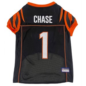 Pets First NFL Player Dog Jersey, Large, Ja'Marr Chase