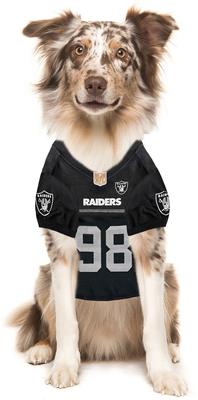 Show full view: Pets First NFL Player Dog Jersey, Medium, Maxx Crosby slide 5 of 6