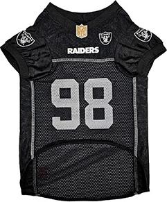 Show full view: Pets First NFL Player Dog Jersey, Small, Maxx Crosby slide 2 of 6