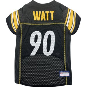 Pets First NFL Player Dog Jersey, Small, T.J. Watt