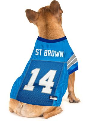 Show full view: Pets First NFL Player Dog Jersey, X-Large, Amon-Ra St. Brown slide 5 of 7