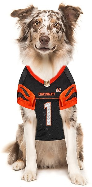 Show full view: Pets First NFL Player Dog Jersey, X-Large, Ja'Marr Chase slide 5 of 6