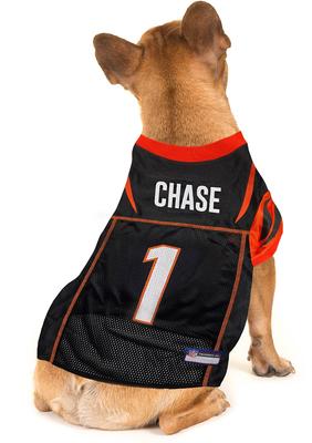 Show full view: Pets First NFL Player Dog Jersey, X-Large, Ja'Marr Chase slide 4 of 6