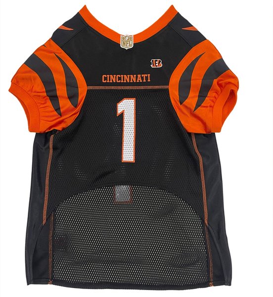 Show full view: Pets First NFL Player Dog Jersey, X-Large, Ja'Marr Chase slide 2 of 6