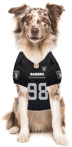 Show full view: Pets First NFL Player Dog Jersey, X-Large, Maxx Crosby slide 5 of 6