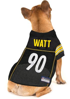 Show full view: Pets First NFL Player Dog Jersey, X-Large, T.J. Watt slide 4 of 6