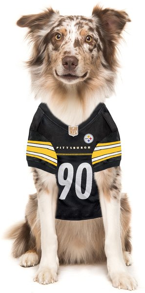 Show full view: Pets First NFL Player Dog Jersey, X-Large, T.J. Watt slide 5 of 6