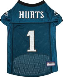 Pets First NFL Player Dog Jersey, X-Small, Jalen Hurts